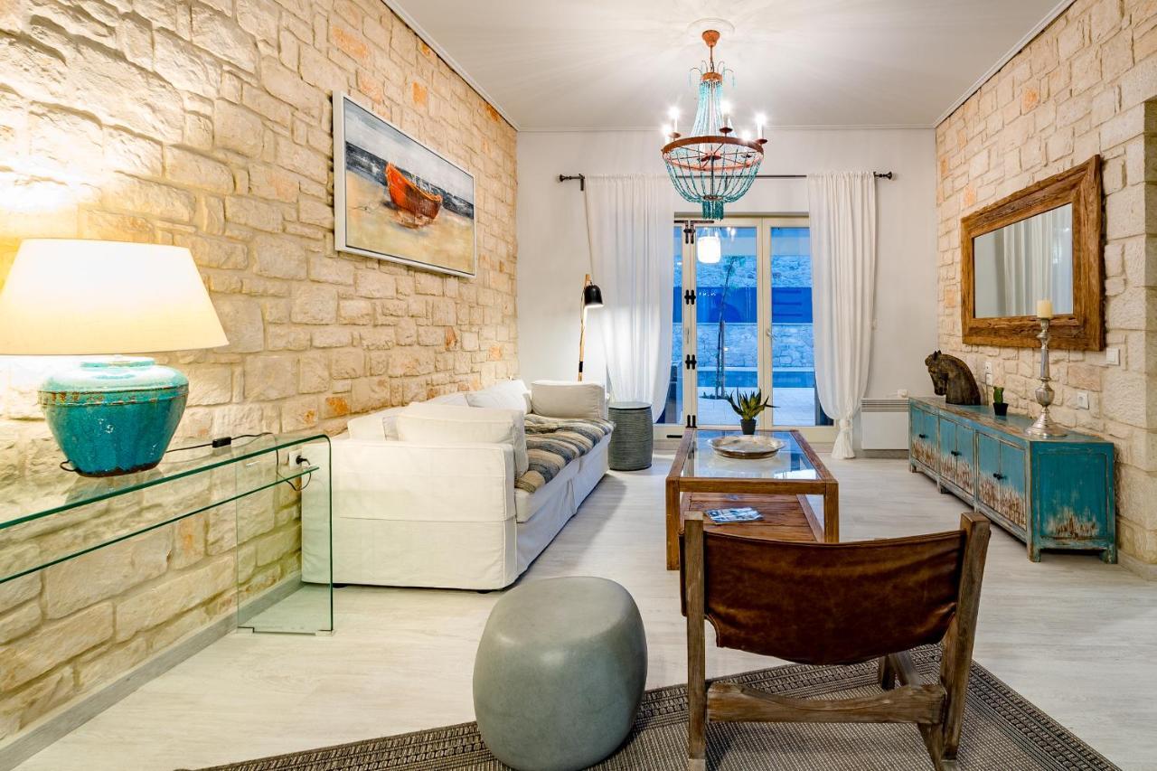 Zante Soleil - High-End Stone Villa With Swimming Pool Lagópodo Kültér fotó